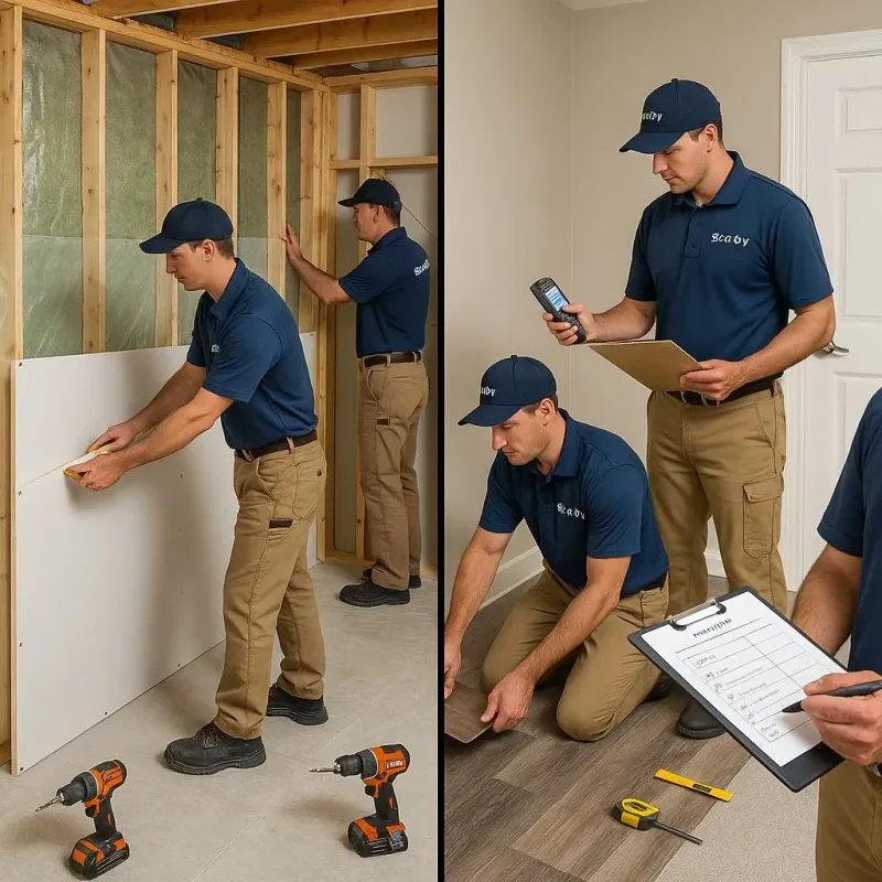 Repairs and Reconstruction process in Carrollton, AL